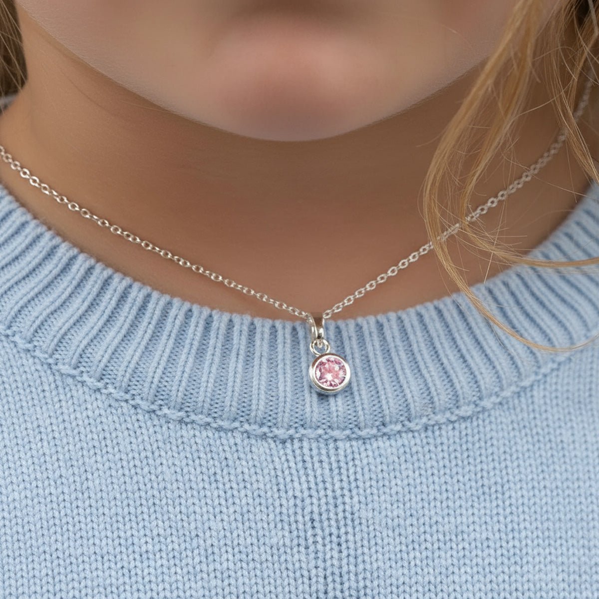 Kids Birthstone Necklace kids Necklaces