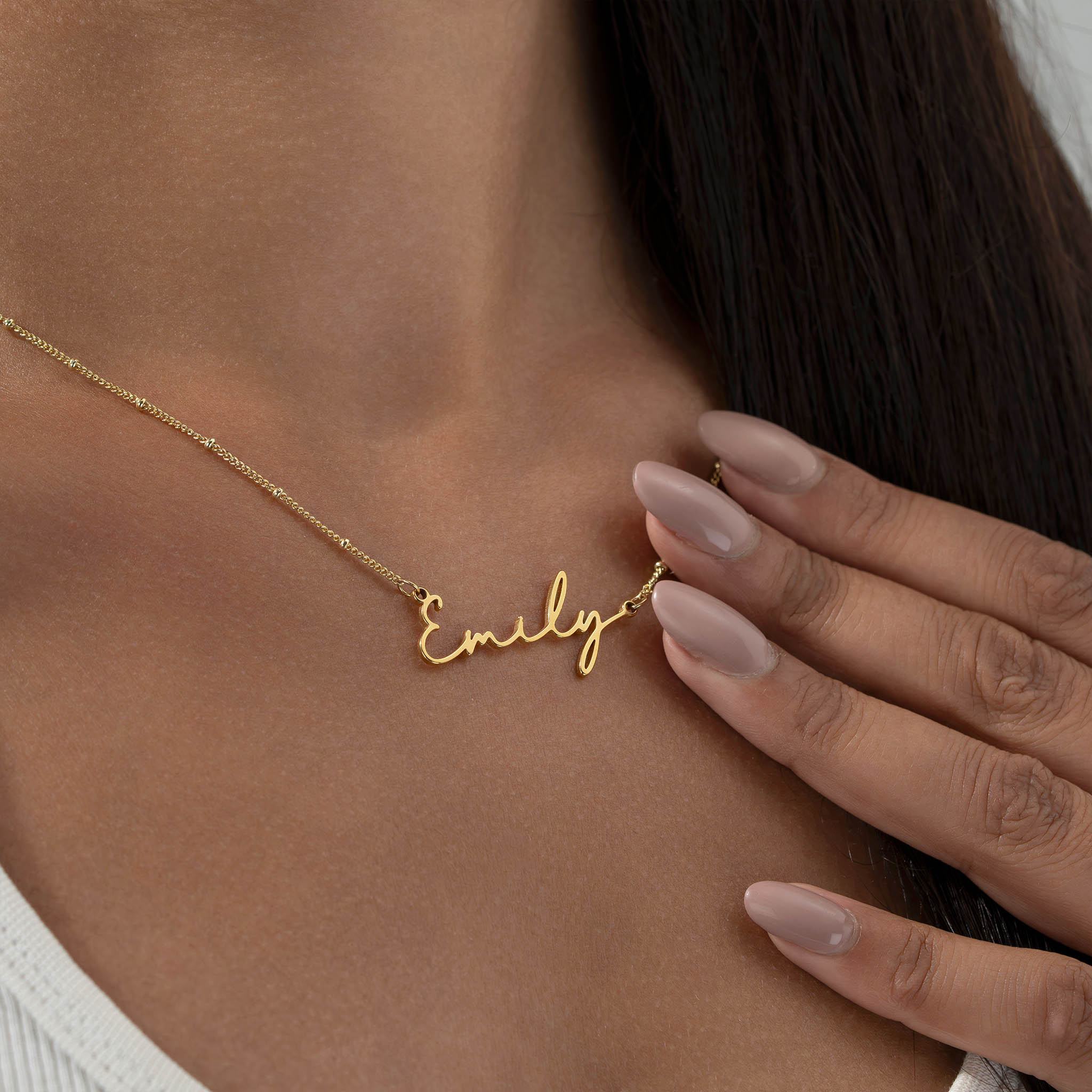 Name Necklace & Charm charm grandmother nana