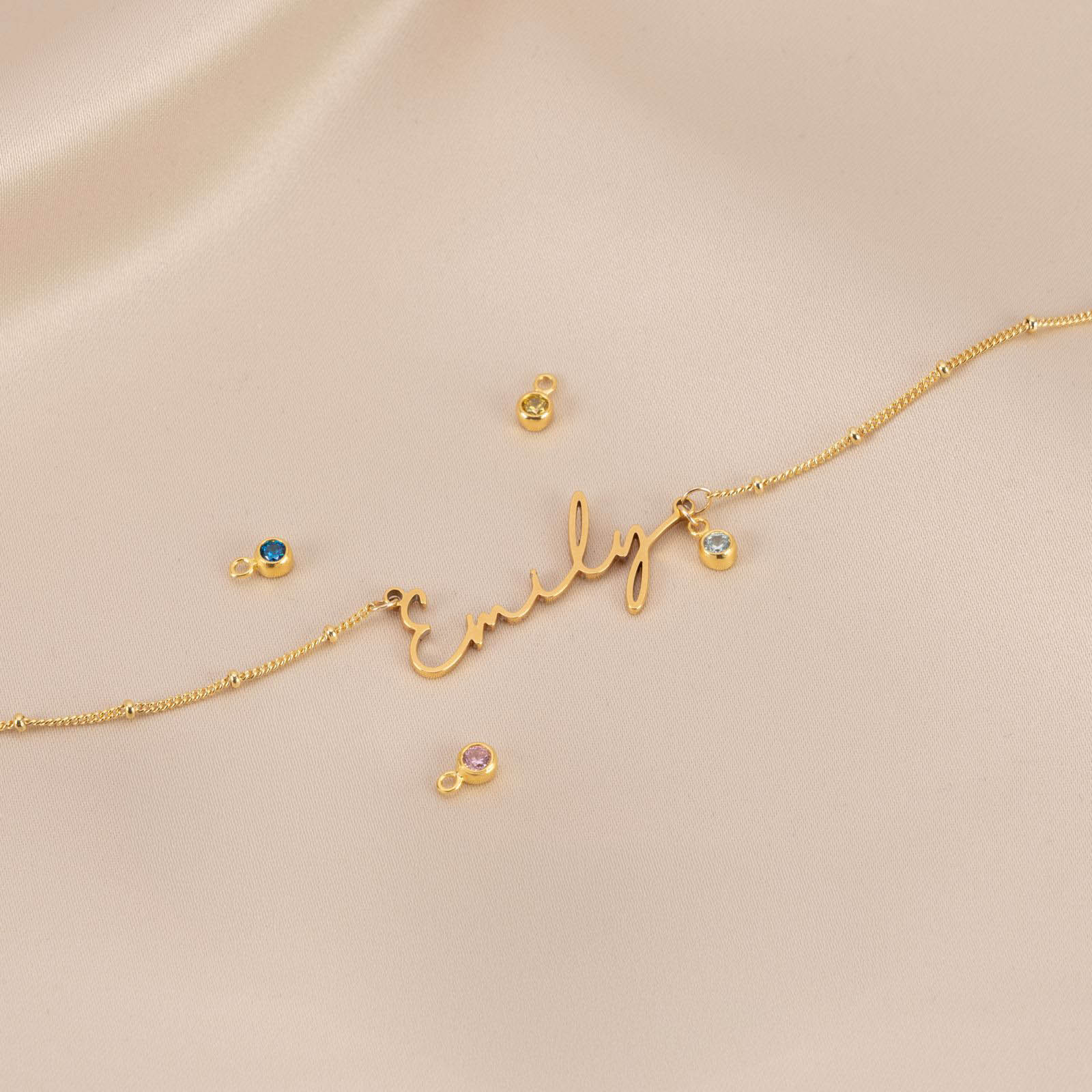 Mama Bracelet with Birthstone multiple mum mummy