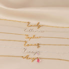 Personalised Name Necklace birthday gift gold necklace name necklace