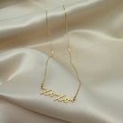 XOXO Necklace 18k gold plated Gift gold
