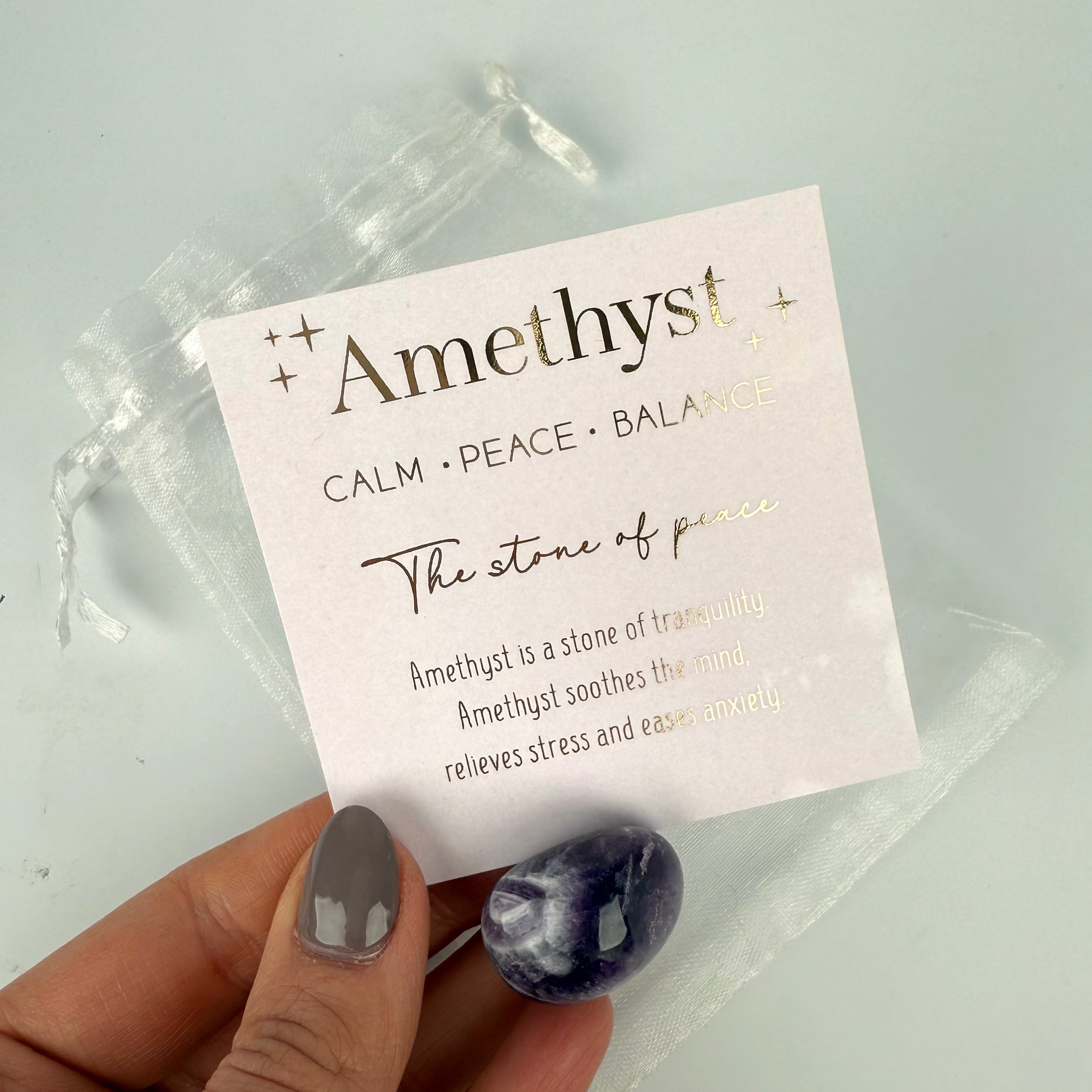 Amethyst Crystal - HeyBigDay