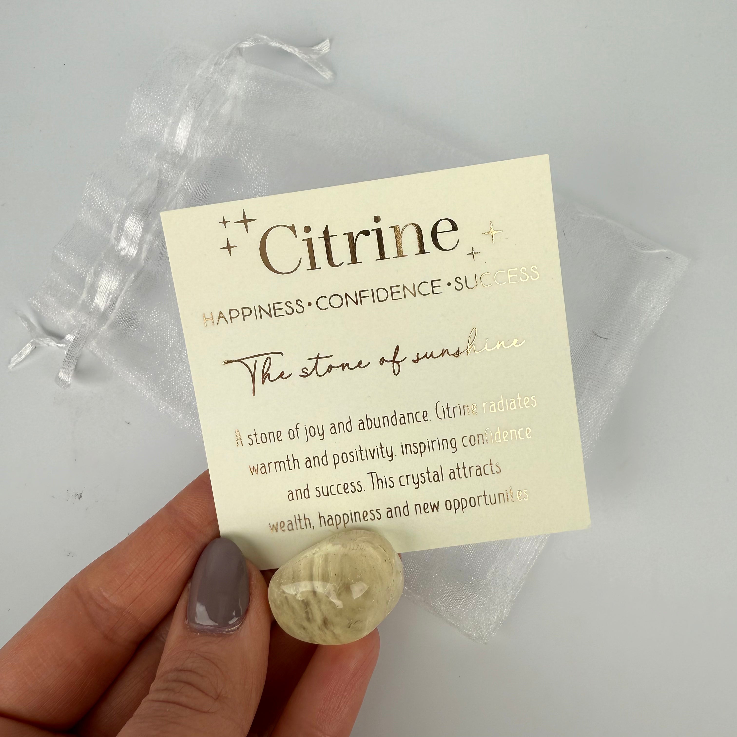 Citrine Crystal - HeyBigDay