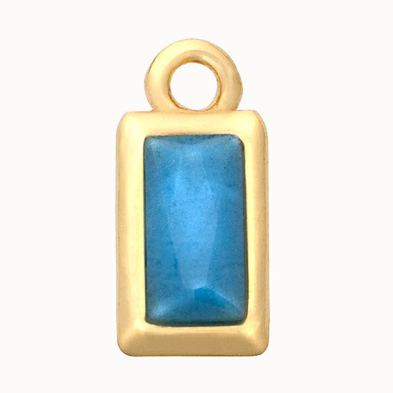 Gold Turquoise Charm addon