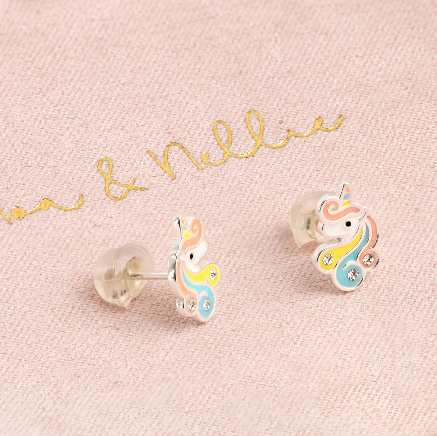 Kids Unicorn Stud Earrings kids