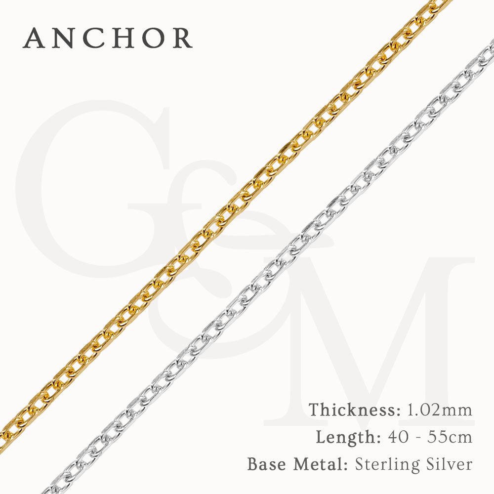 Initial Necklace by G&M gigi Necklaces