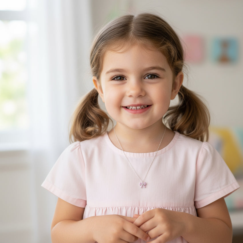 Kids Bow Necklace kids Necklaces