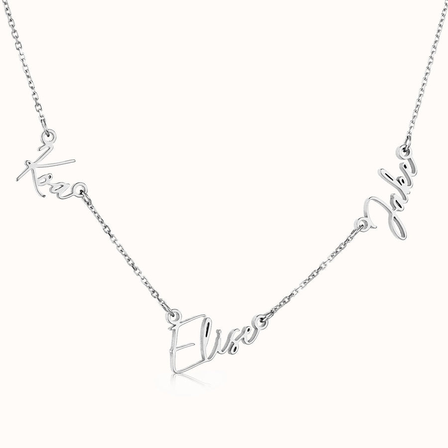 Multi Name Necklace by G&M gigi Necklaces