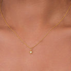 Cubic Zirconia Star Necklace 18k gold plated Gift gold