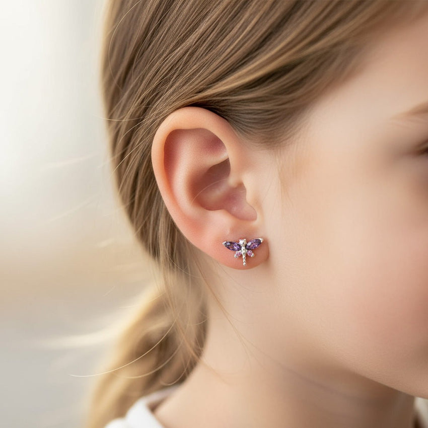 Kids Dragonfly Stud Earrings kids