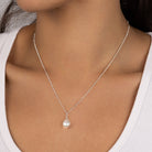 Freshwater Pearl Charm Necklace pearl