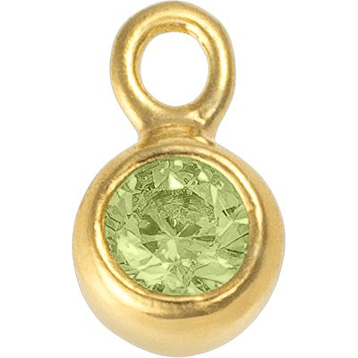 Gold - August Peridot Birthstone addon