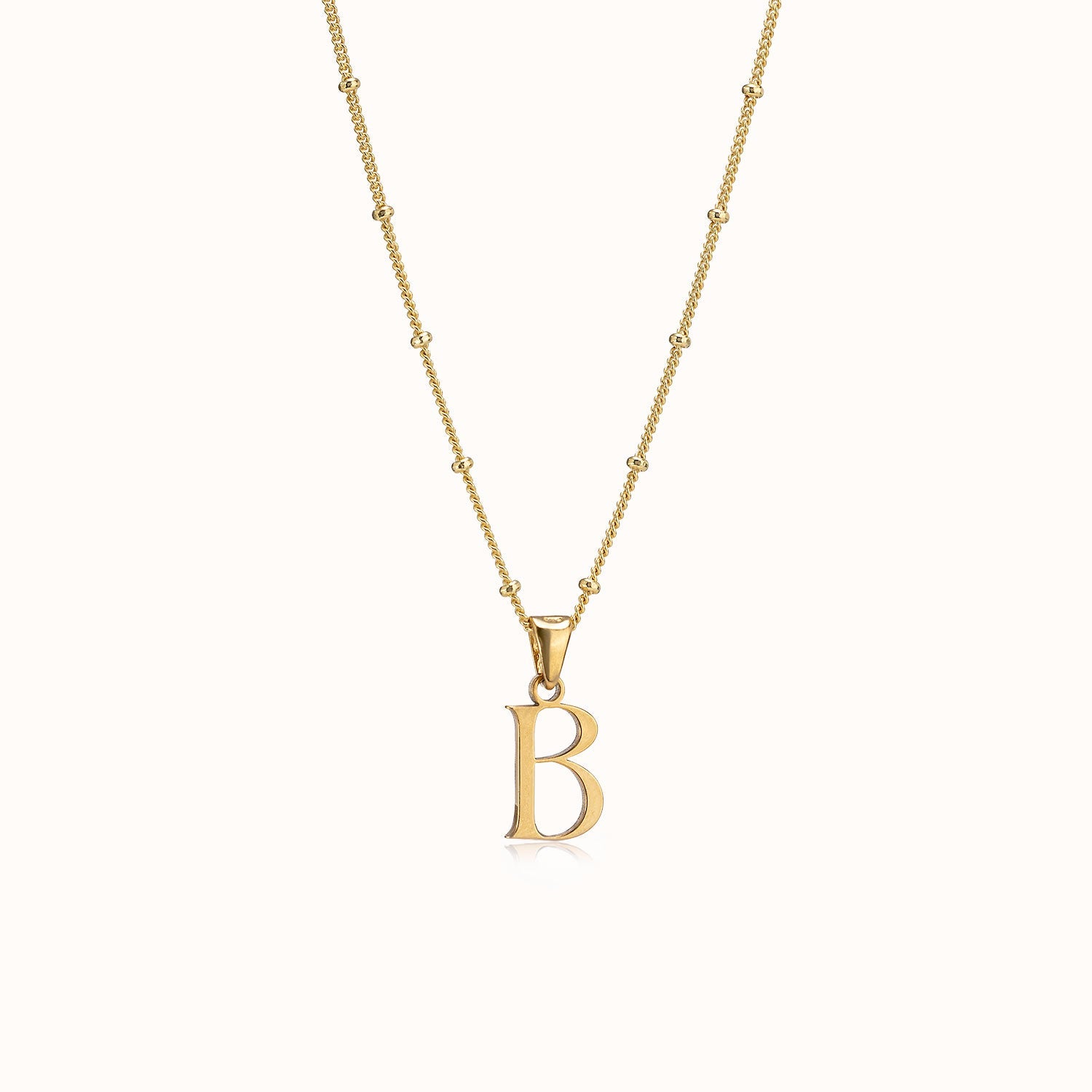 Initial Necklace by G&M gigi Necklaces