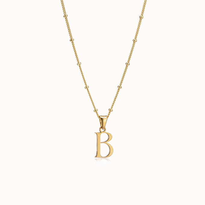 Initial Necklace by G&M gigi Necklaces