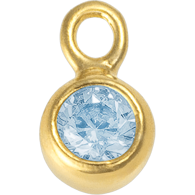 Gold - March Aquamarine Birthstone addon
