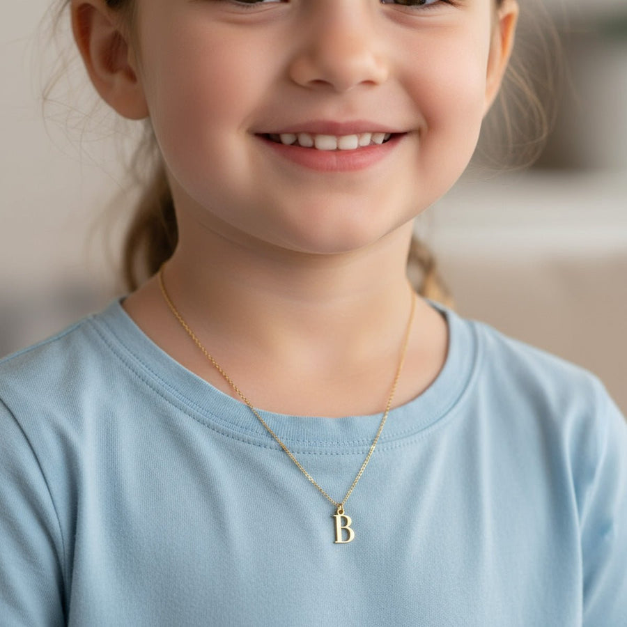 Kids Initial Necklace kids Necklaces
