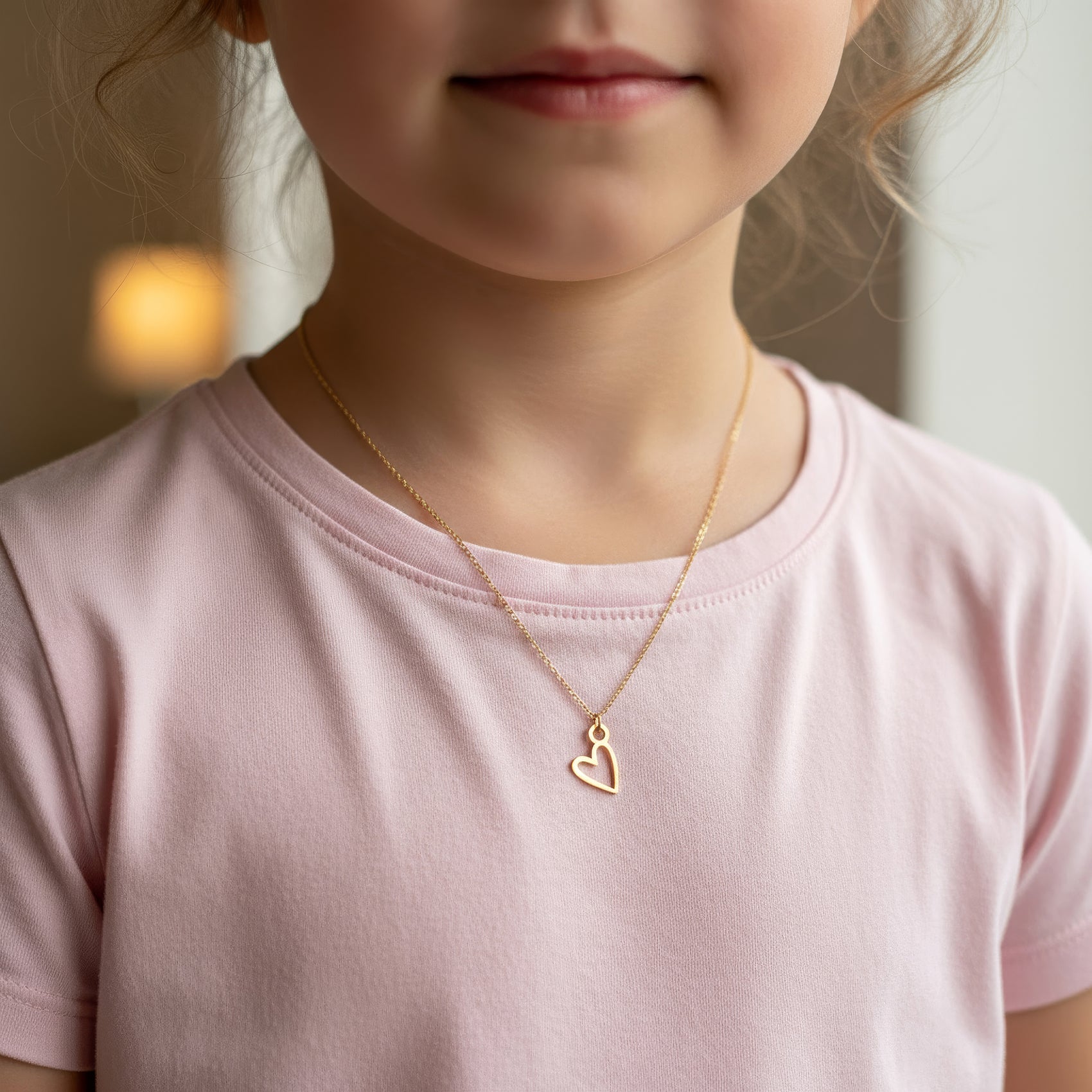 Kids Heart Necklace children kids kids necklace
