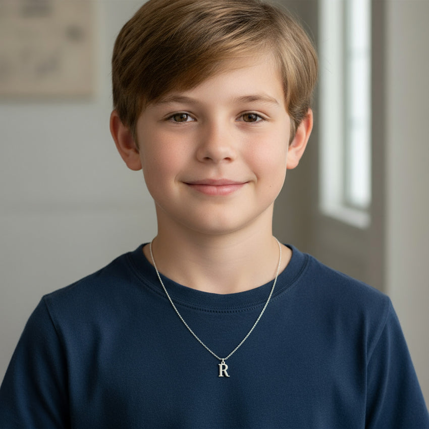 Kids Initial Necklace kids Necklaces
