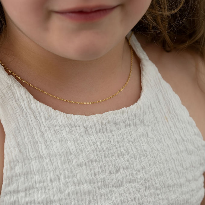 Kids Anchor Chain Necklace children kids kids necklace