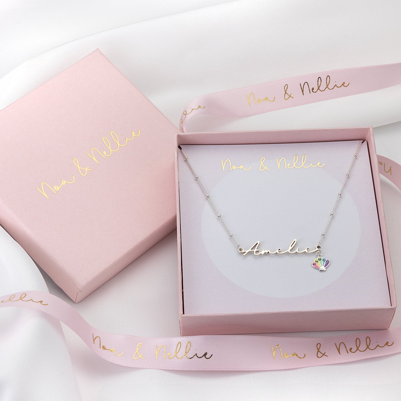 Kids Name Necklace & Charm kids