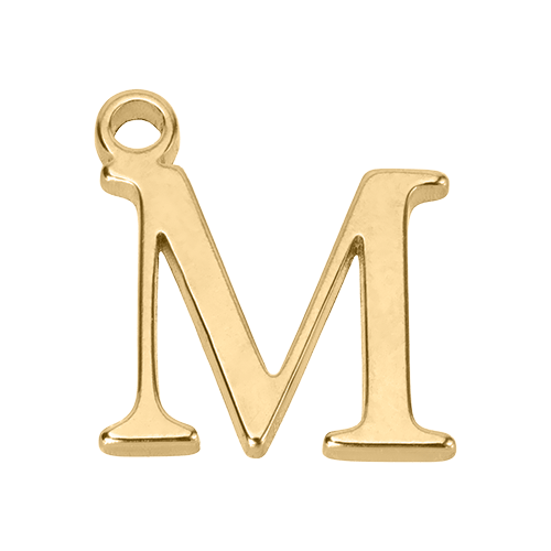 M Gold Pendant addon