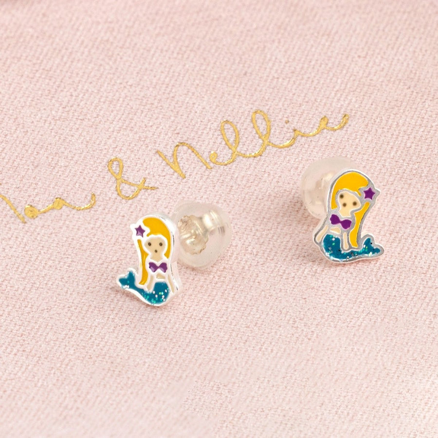 Mermaid Stud Kids Earrings kids