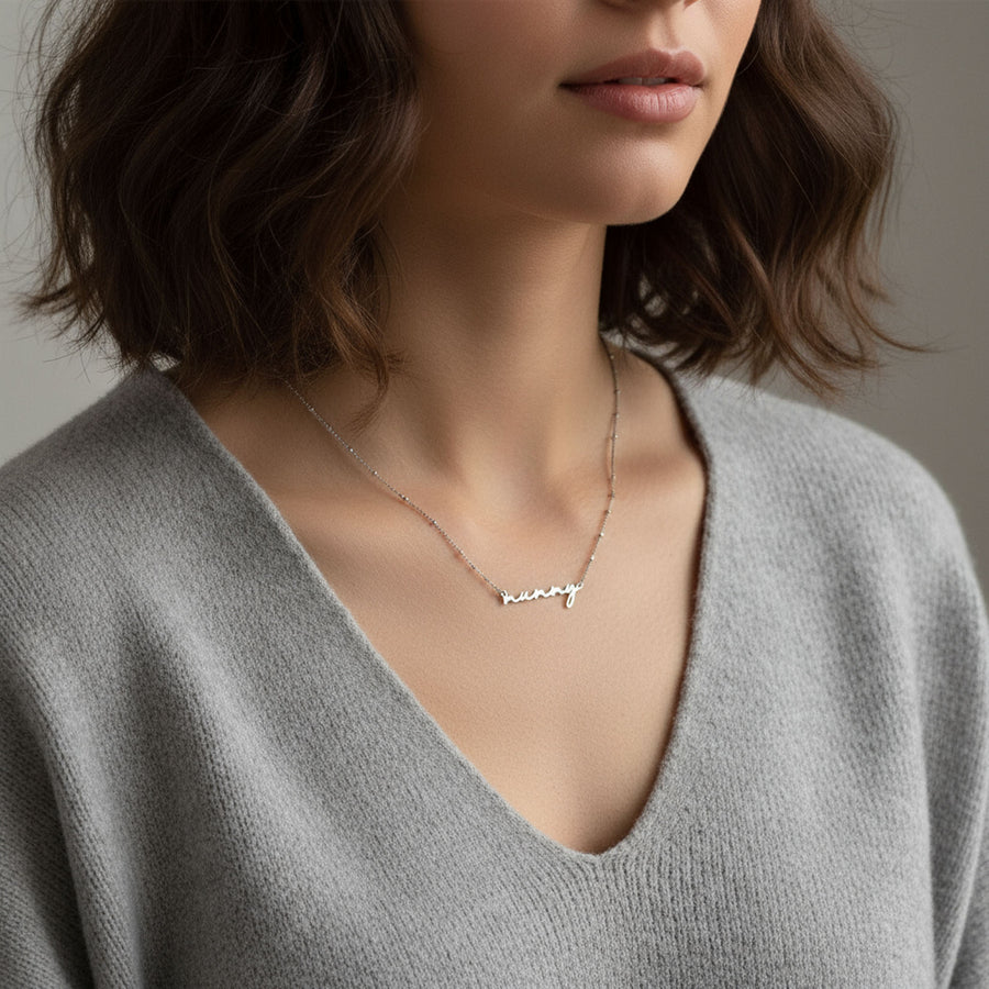 Mummy Necklace 18k gold plated baby shower Gift