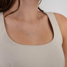 Custom Name Necklace – Gold, Silver & Vermeil 18k gold plated custom name necklace gold