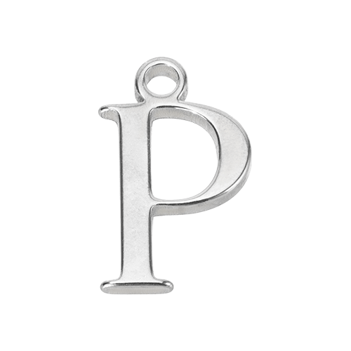 P Silver Pendant addon