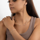 Freshwater Pearl Beaded Necklace pearl pearl necklace