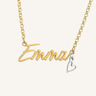 Personalised Name Necklace 18k gold plated custom jewellery custom necklace