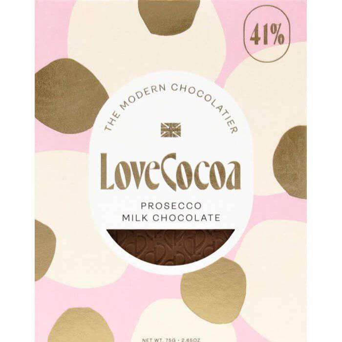 Prosecco & Popping Candy Milk Chocolate Bar
