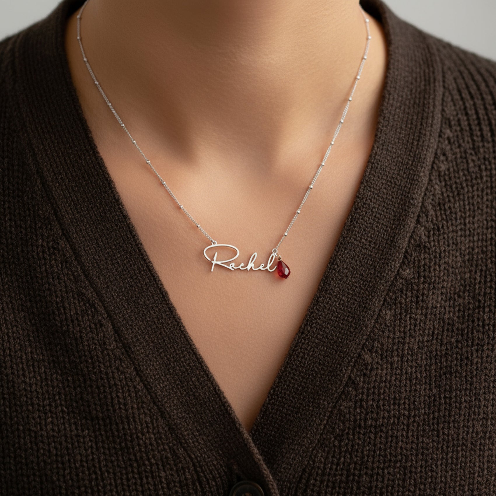 Personalised Name Necklace birthday gift gold necklace name necklace