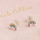 Rainbow Stud Kids Earrings kids