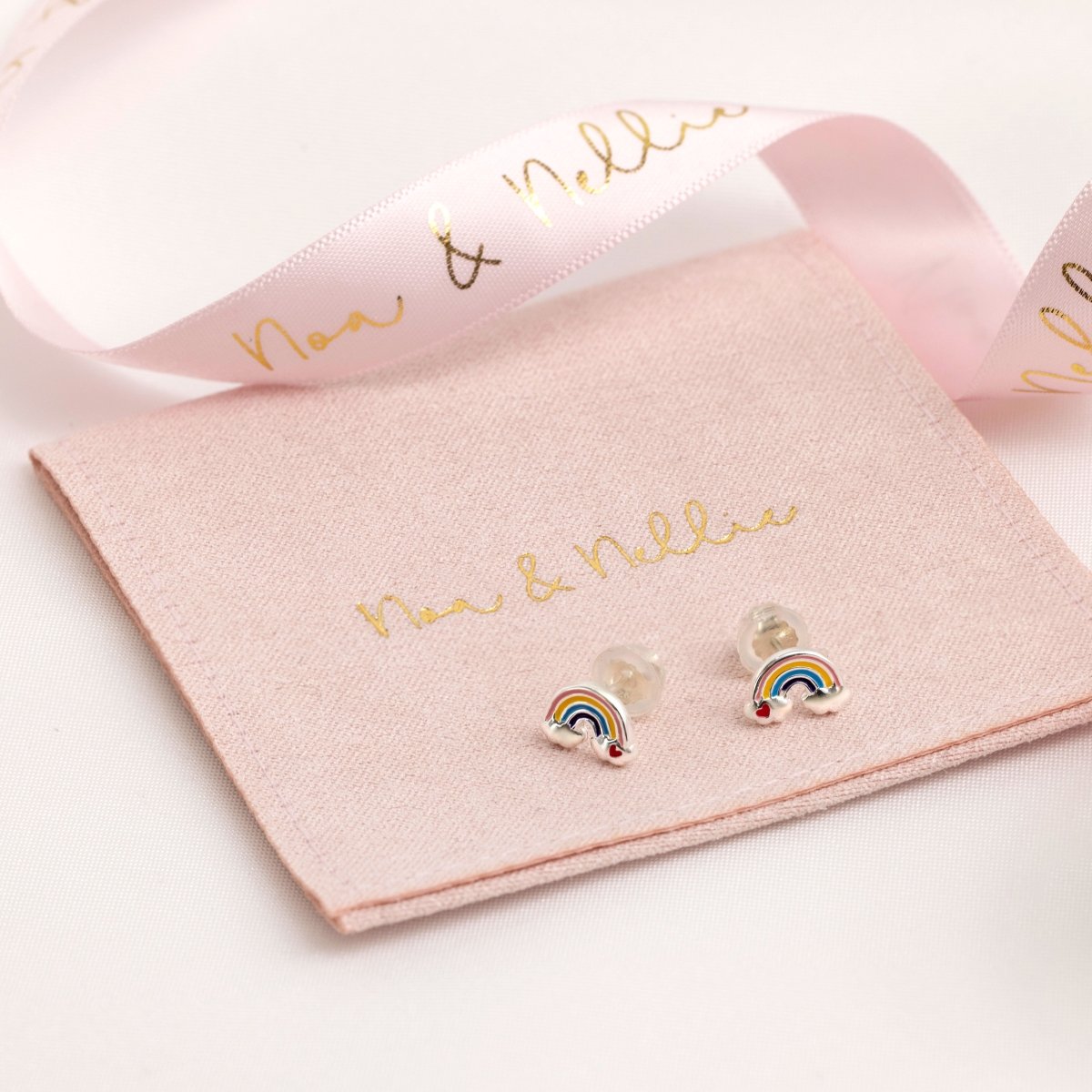 Rainbow Stud Kids Earrings kids