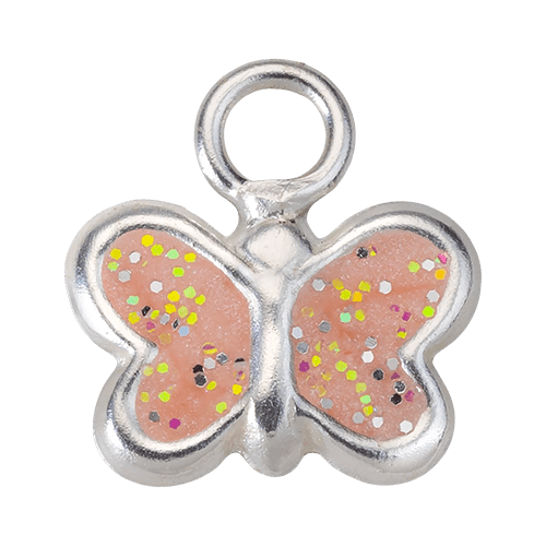 Silver Butterfly Charm addon