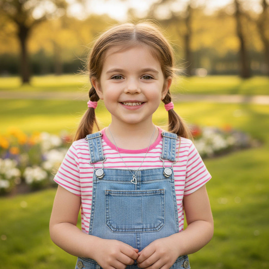 Kids Heart Necklace children kids kids necklace