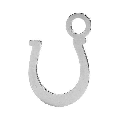 Silver Horseshoe Charm addon