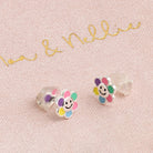 Smiley Flower Kids Stud Earrings kids