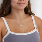 Custom Name Necklace – Gold, Silver & Vermeil 18k gold plated custom name necklace gold