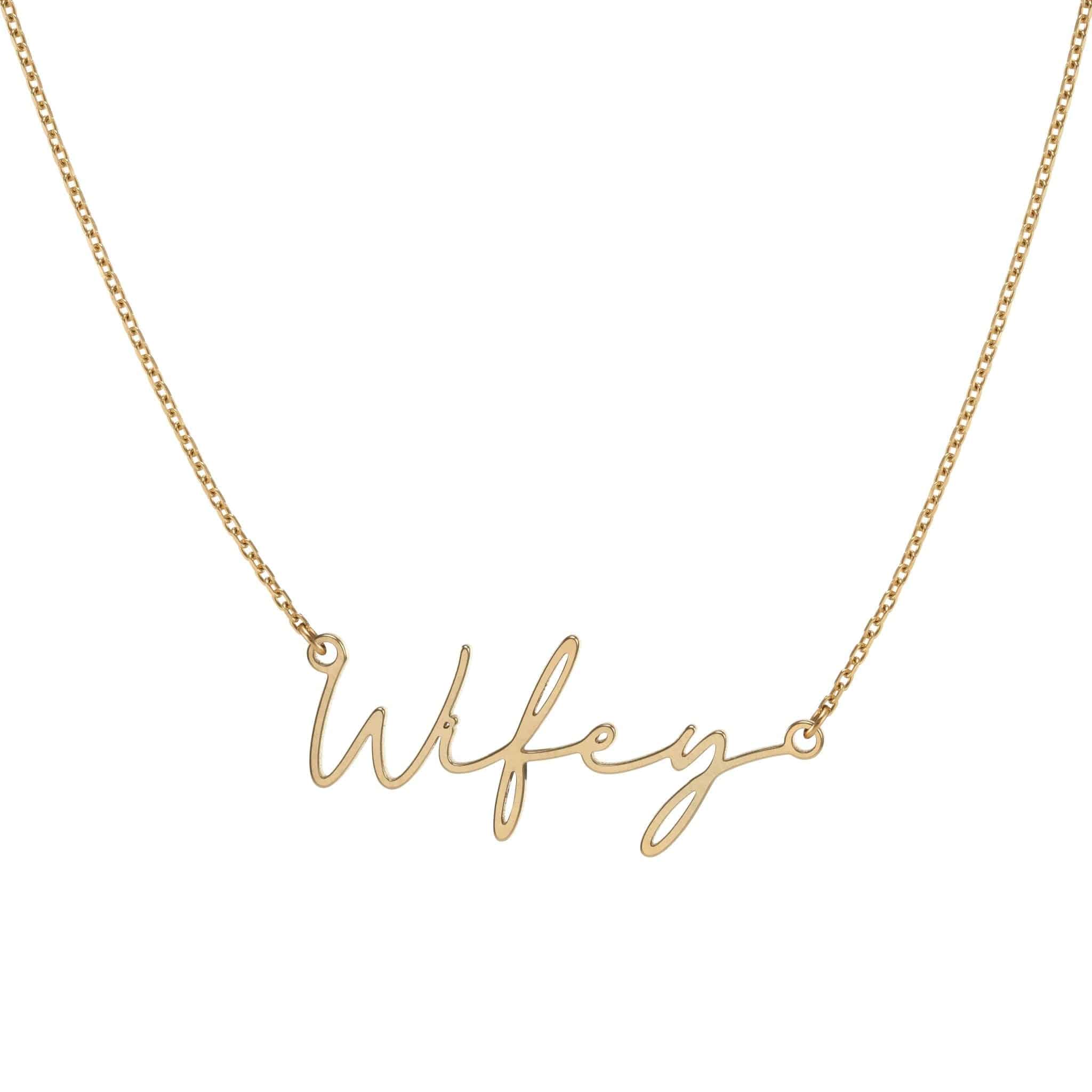 Wifey Necklace
