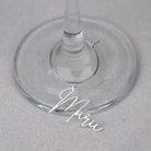 5 x Gold/Silver Personalised Name Wine Glass Charms 18k gold plated drink charm glass charm