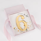 Kids Magical Birthday Name Necklace children gift box kids