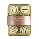 6 Van Roy White Champagne Truffles Extra