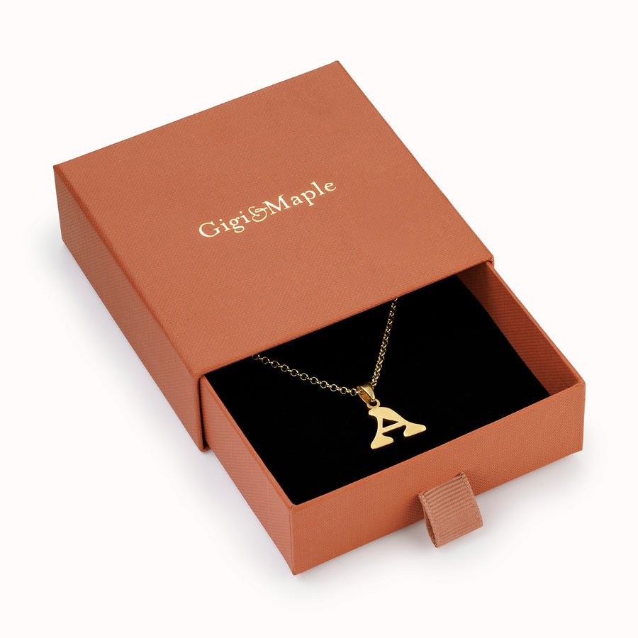 Initial Necklace by G&M gigi Necklaces