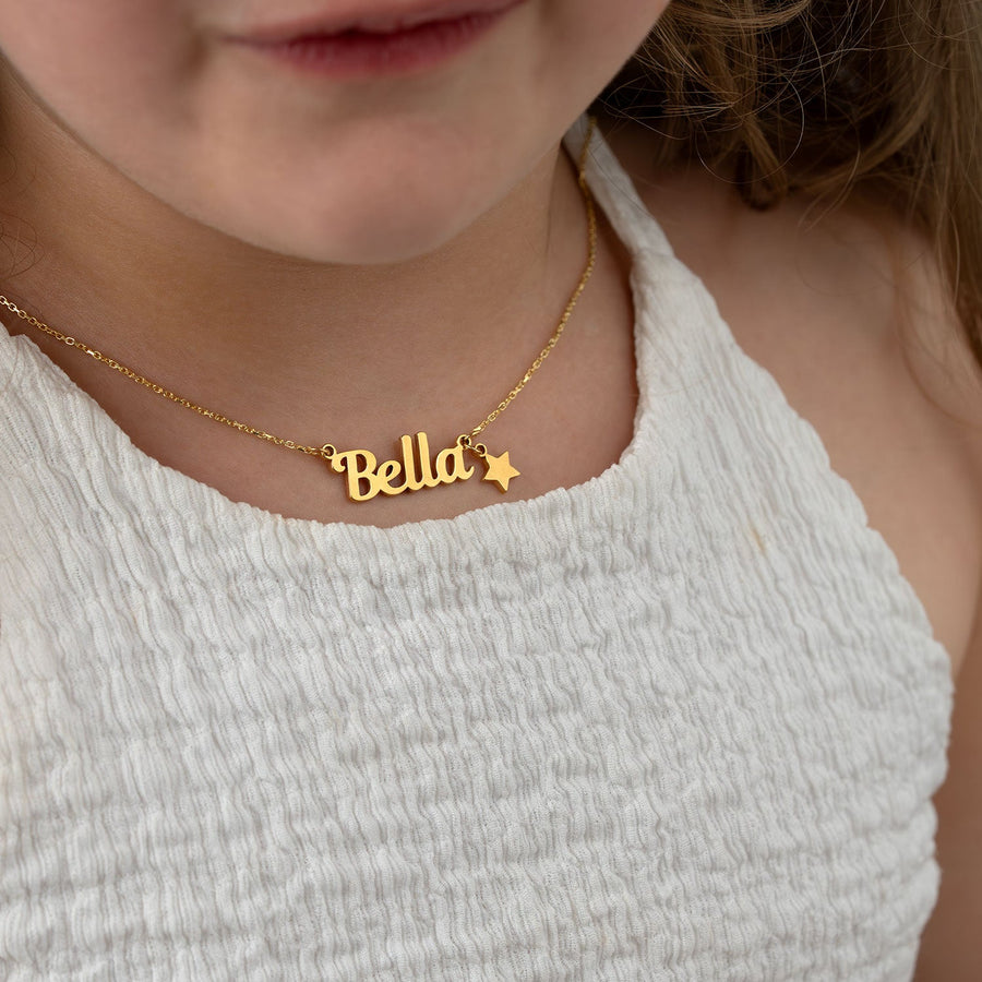 Personalised Kids Necklace - Bella - HeyBigDay