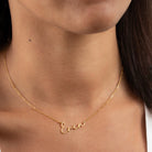 Custom Name Necklace – Available in 6 Style Choices 18k gold plated birthday birthday gift