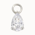 Silver Teardrop Charm addon