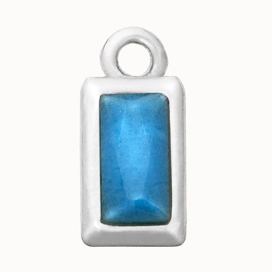 Silver Turquoise Charm addon