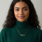 Personalised Arabic Name Necklace 18k gold plated arabic Arabic name necklace